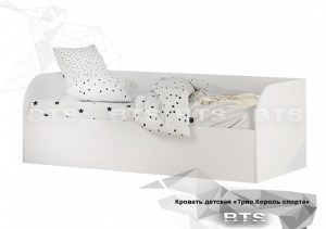 Кровать детская КРП-01, белый